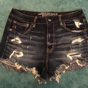 American Eagle high rise shorts